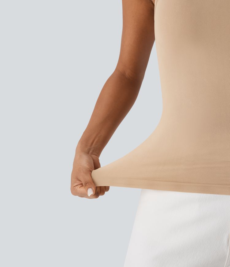 Seamless Flow Smooth Lounge Tank Top