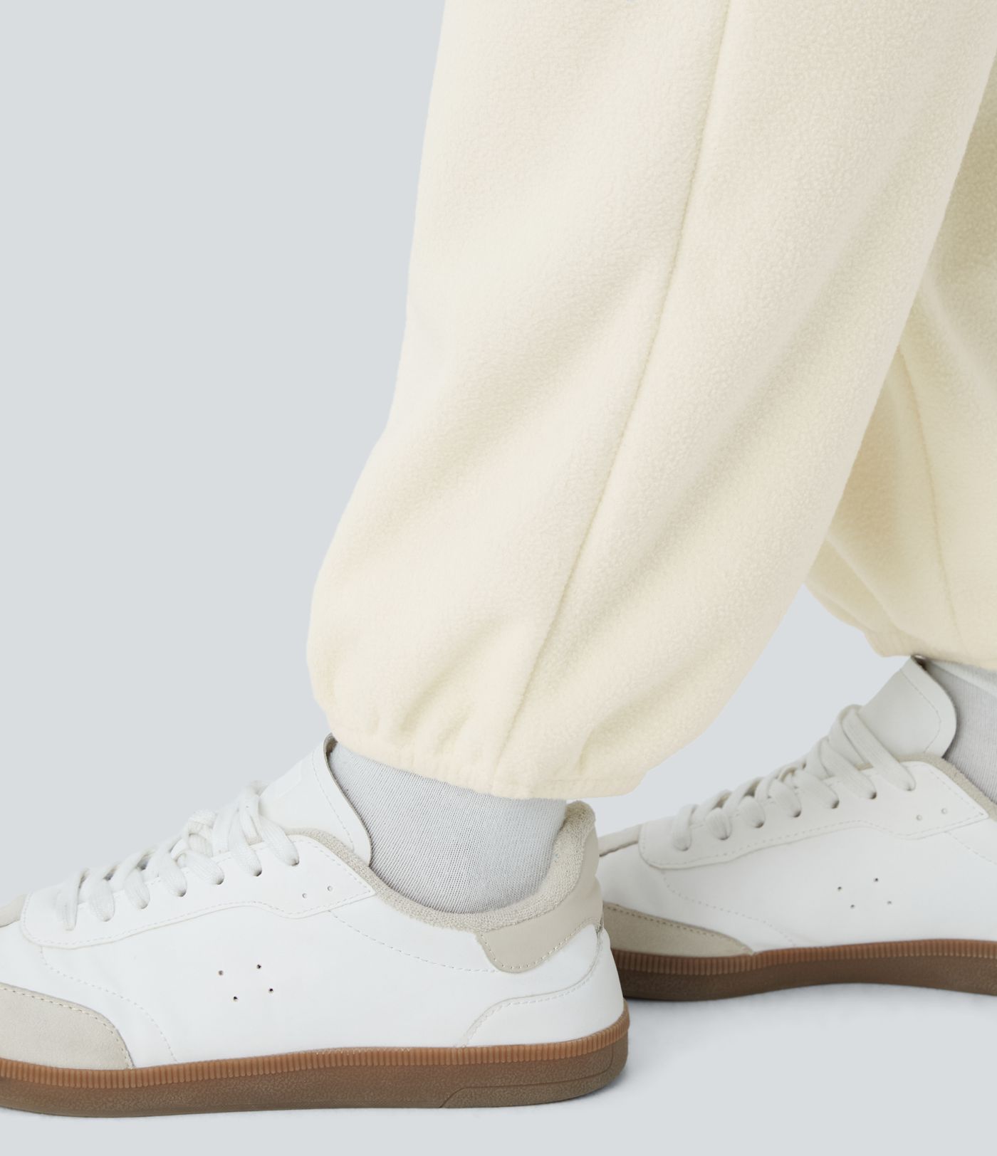 Pockets Fleece Casual Jogger Overalls