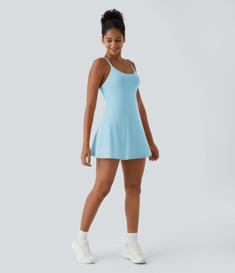 SoftlyZero™ Plush Backless Active Dress-Easy Peezy Edition