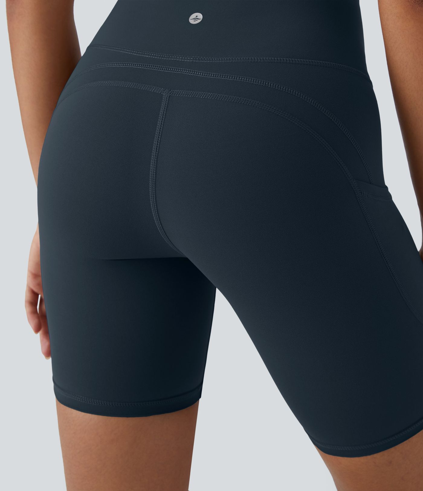 Halara UltraSculpt™ High Waist Side Pocket Training Biker Shorts 7-Inch