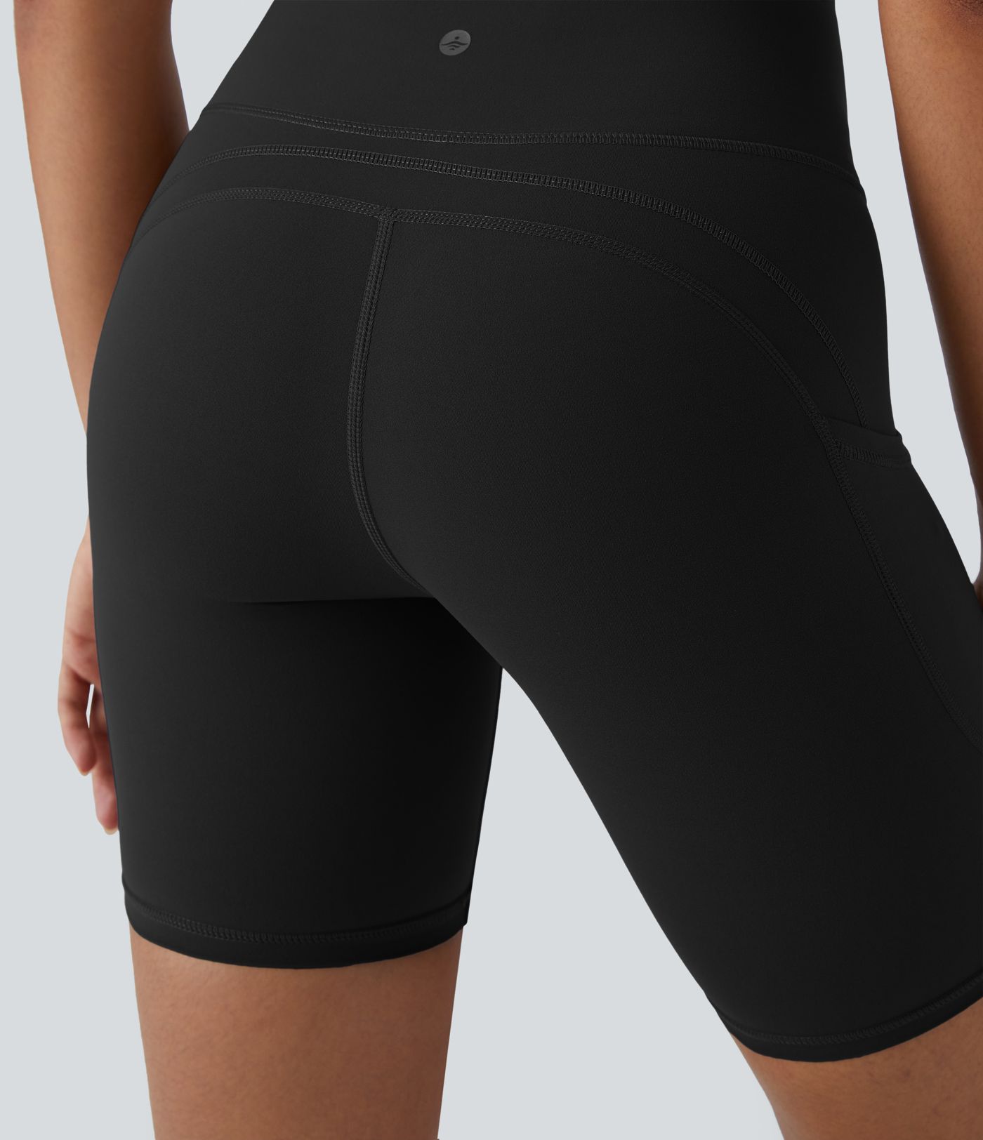 Halara UltraSculpt™ High Waisted Side Pocket Training Biker Shorts 7''