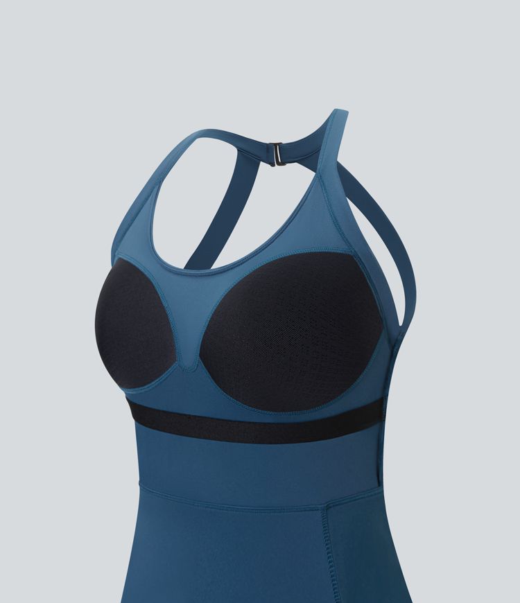 Vestido deportivo de baile SoftlyZero™ Airy con copas moldeadas y tacto fresco edición Easy Peezy en copas D-F