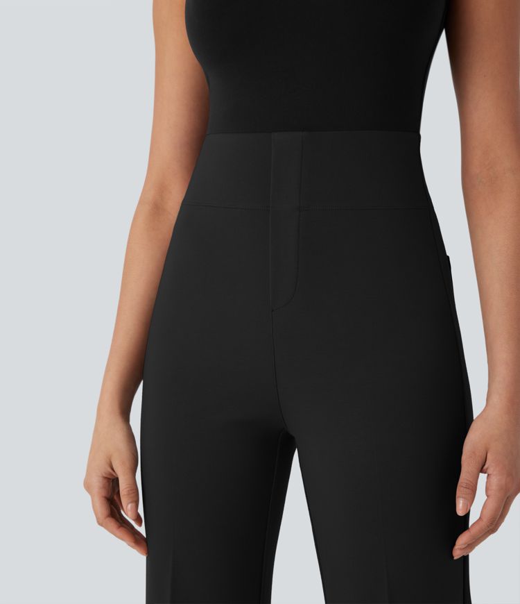 Halara Flex™ High Waisted Tummy Control Pocket Cropped Work Pants