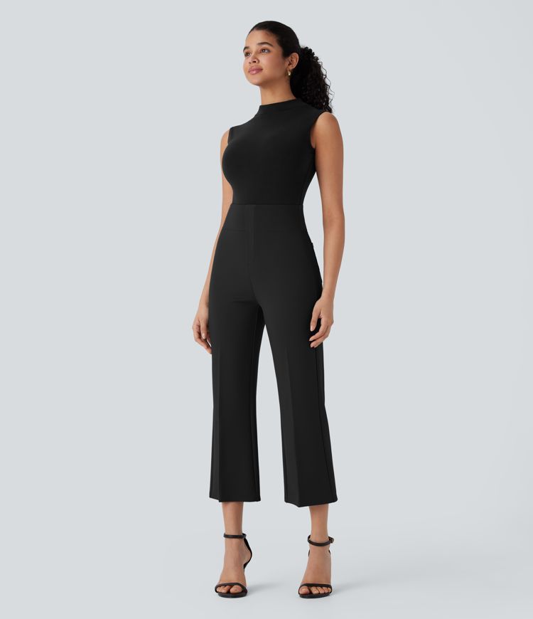 Halara Flex™ High Waisted Tummy Control Pocket Cropped Work Pants