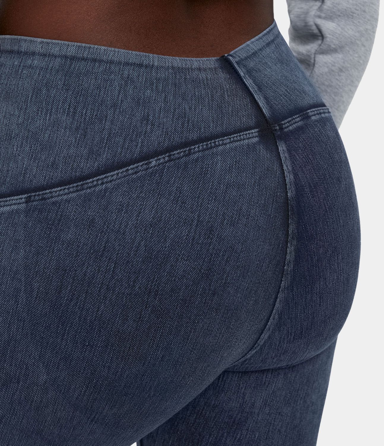 Halara Flex™ High Waist Stretch Knit Denim Casual Leggings