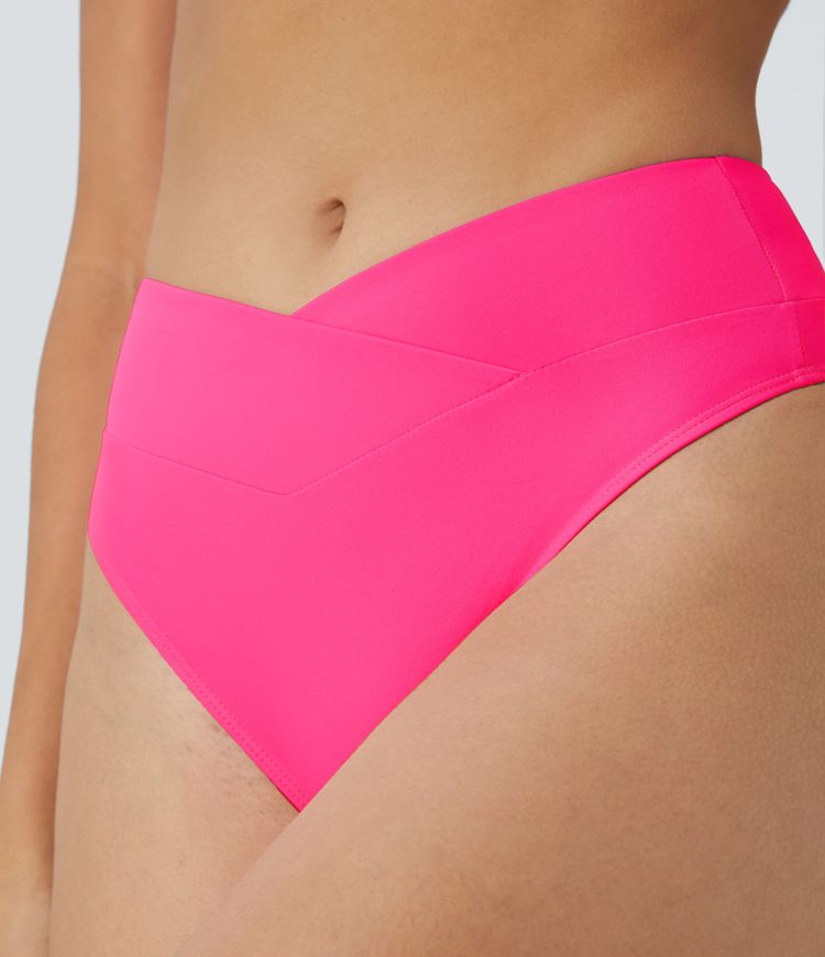 Crossover Bikini Bottom Swimsuit