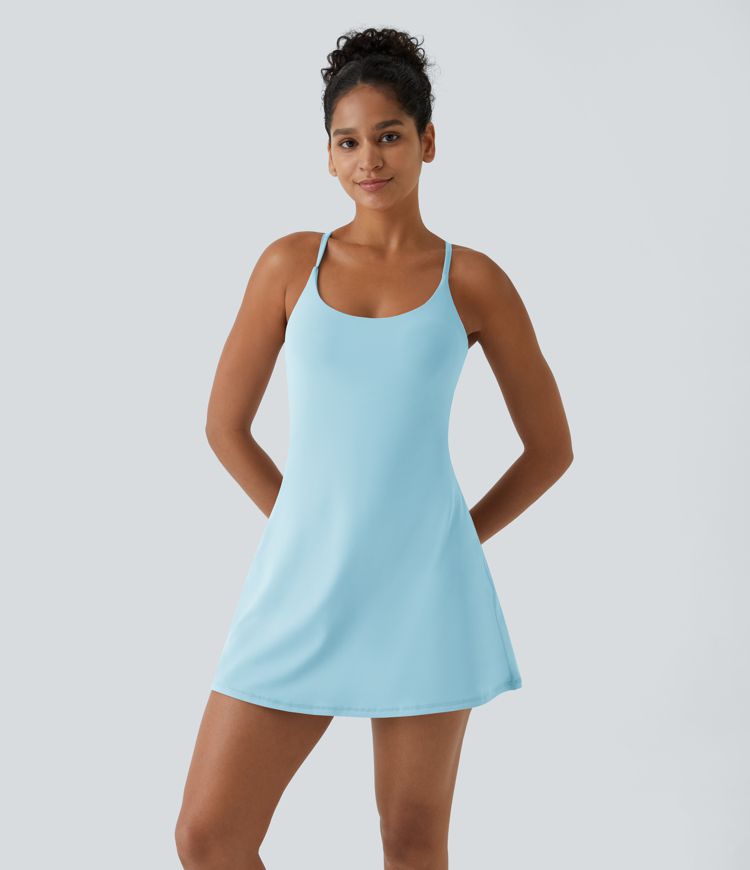 SoftlyZero™ Plush Backless Active Dress-Easy Peezy Edition