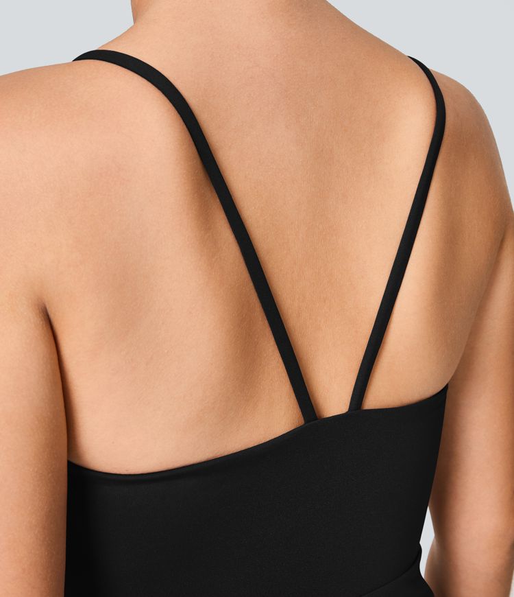 Breezeful™ Pocket Wide Leg Quick Dry Slip Women Long Jumpsuit