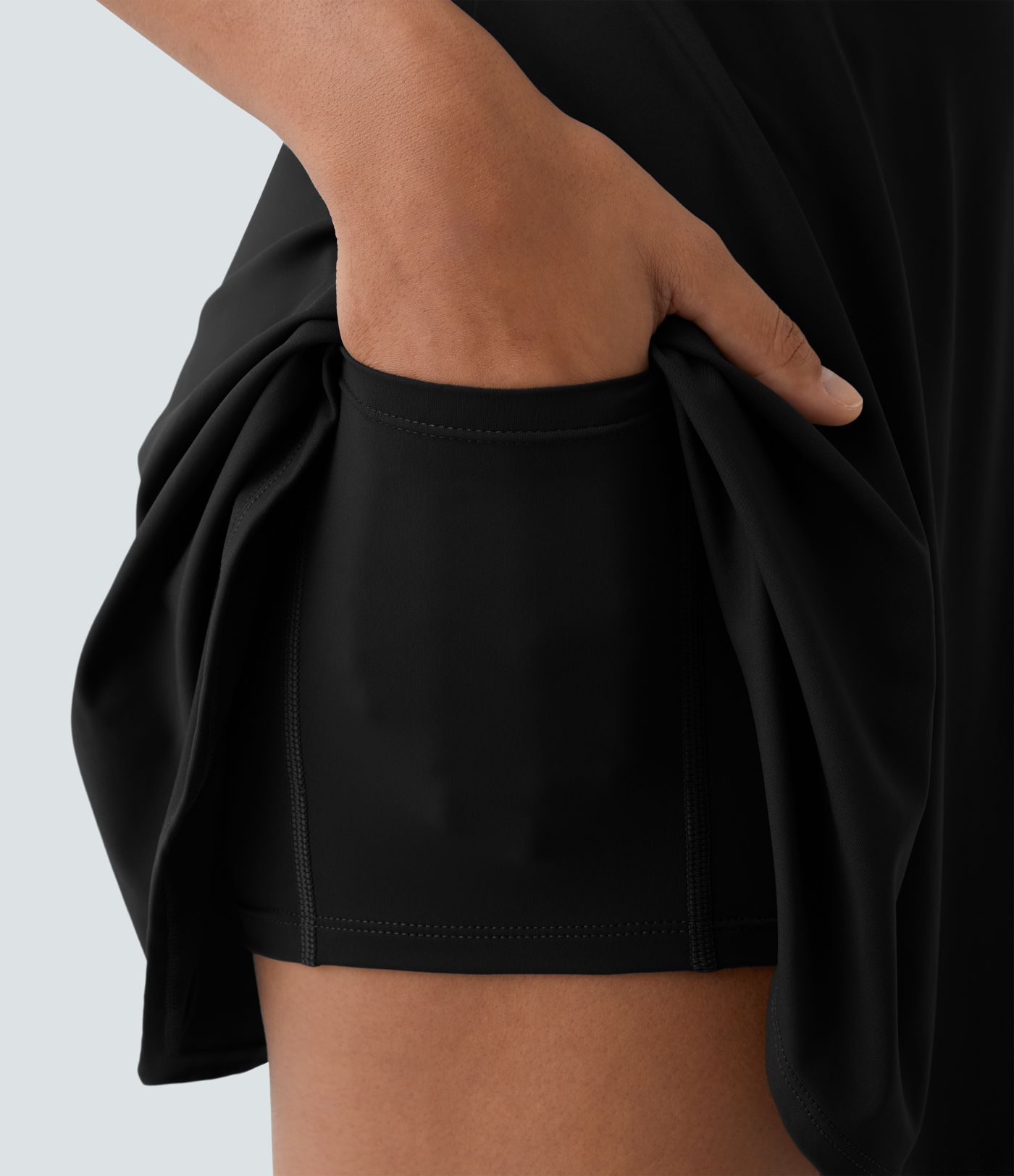 Flare Mini Dance Active Dress-Longer Length