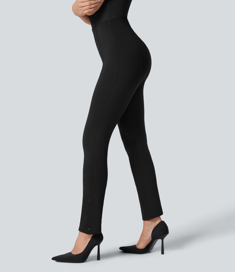 Halara Flex™ High Waisted Tummy Control Adjustable Hem Work 7/8 Pants