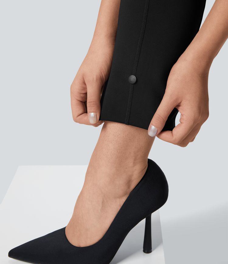 Halara Flex™ High Waisted Tummy Control Adjustable Hem Work 7/8 Pants