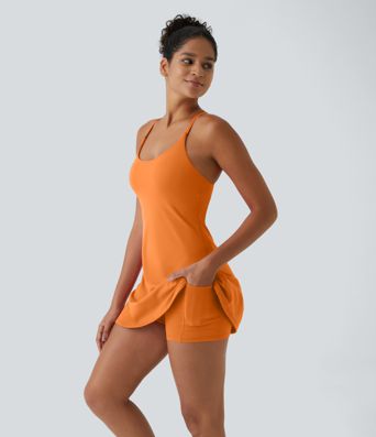 SoftlyZero™ Plush Backless Active Dress-Easy Peezy Edition