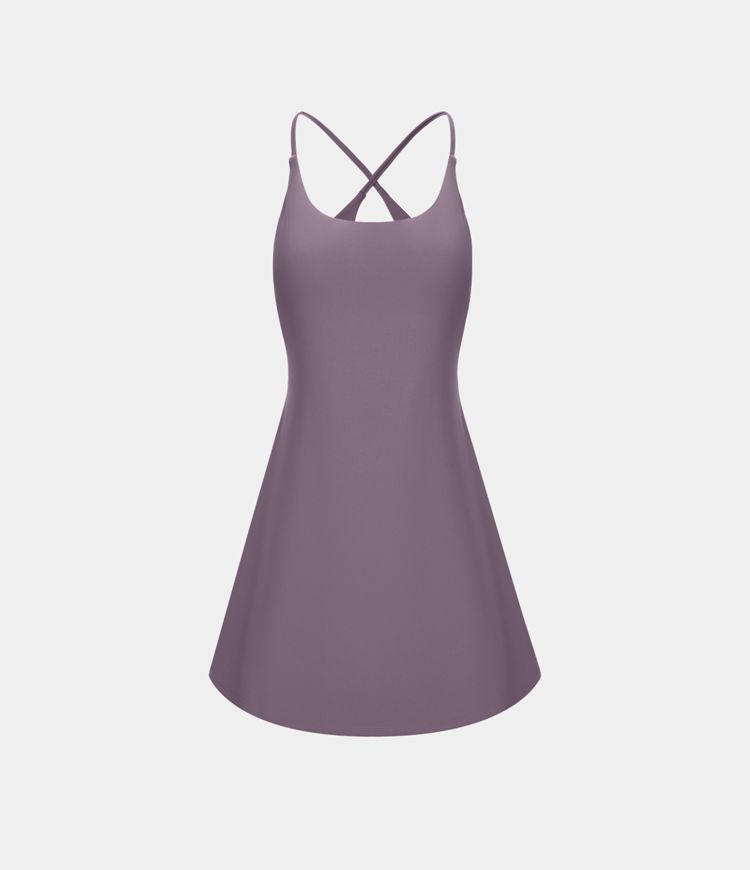 SoftlyZero™ Plush Backless Active Dress-Easy Peezy Edition