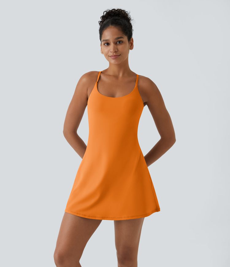 SoftlyZero™ Plush Backless Active Dress-Easy Peezy Edition