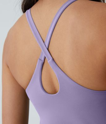 SoftlyZero™ Plush 2-in-1 Pocket Mini Active Dress D-F Cups