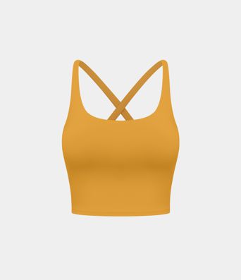 Cropped Yoga Tank Top A-C Cups