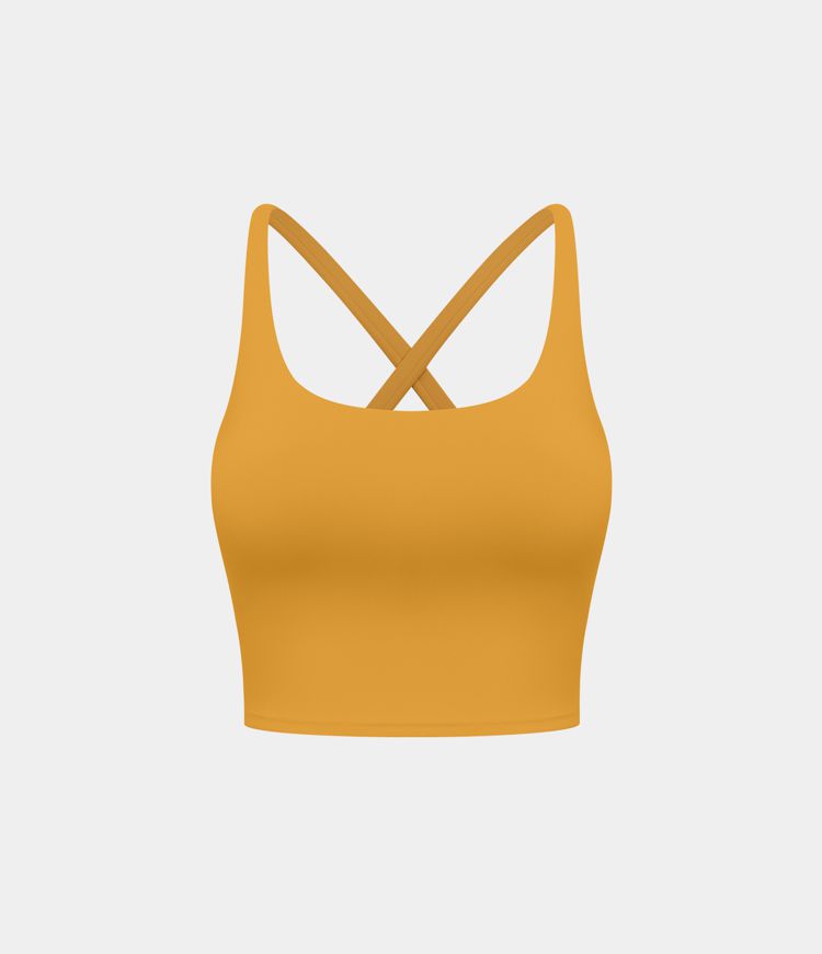 Cropped Yoga Tank Top A-C Cups