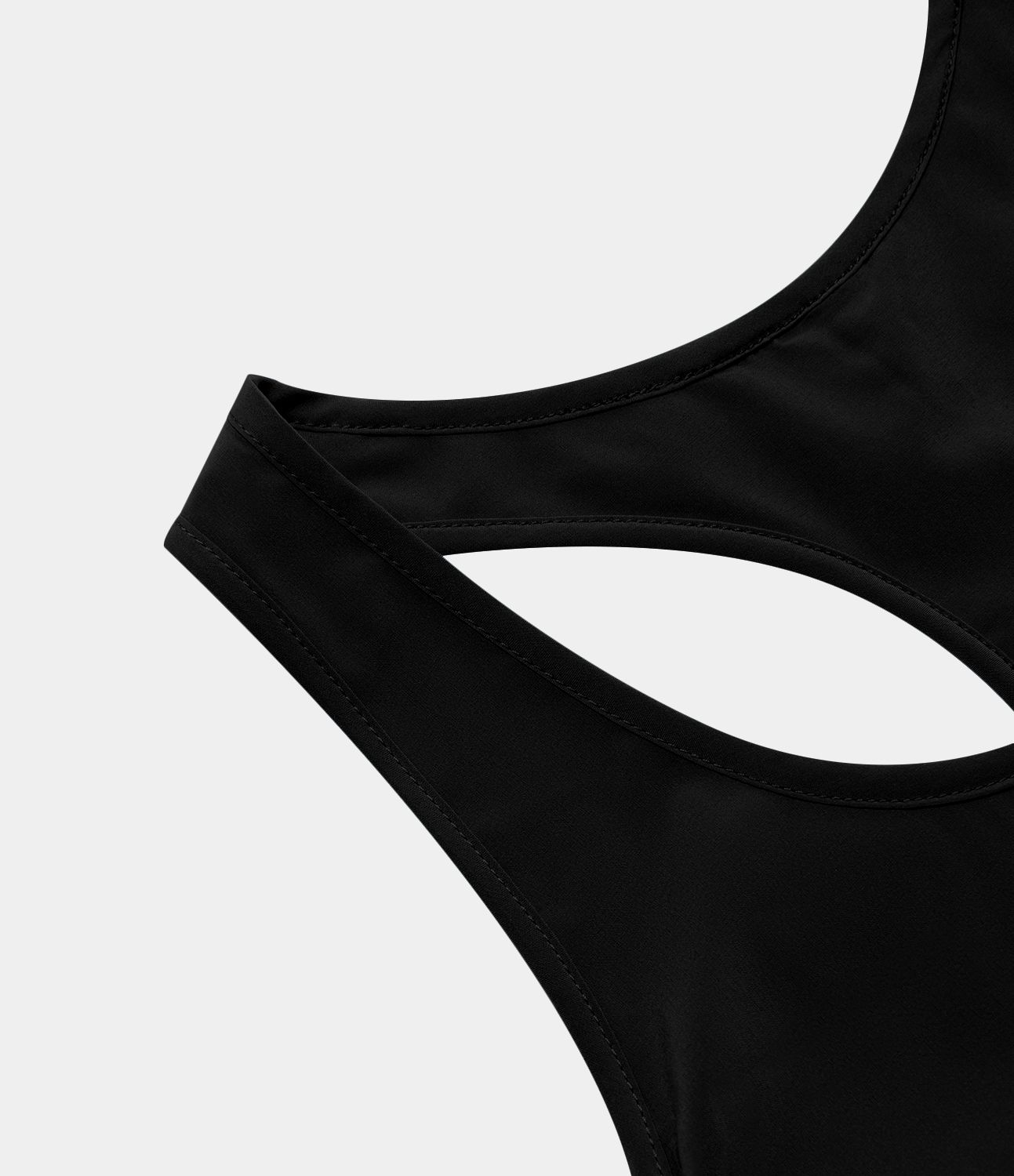 Breezeful™ Backless Racerback Side Pocket High Low Flowy Midi Quick Dry Casual Dress A-C Cups