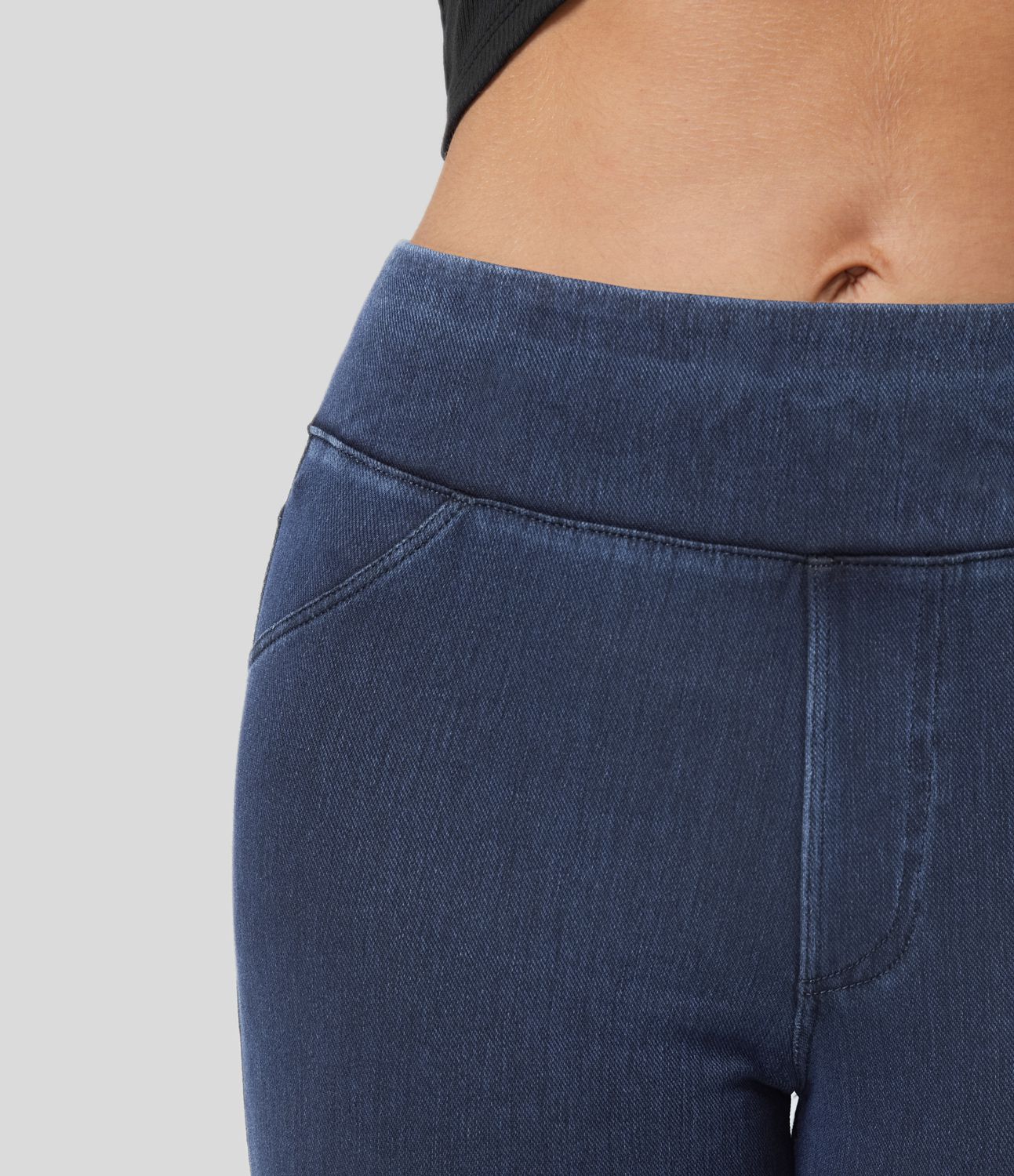 Legging en denim taille haute Halara Flex™ Denim Heat avec poches
