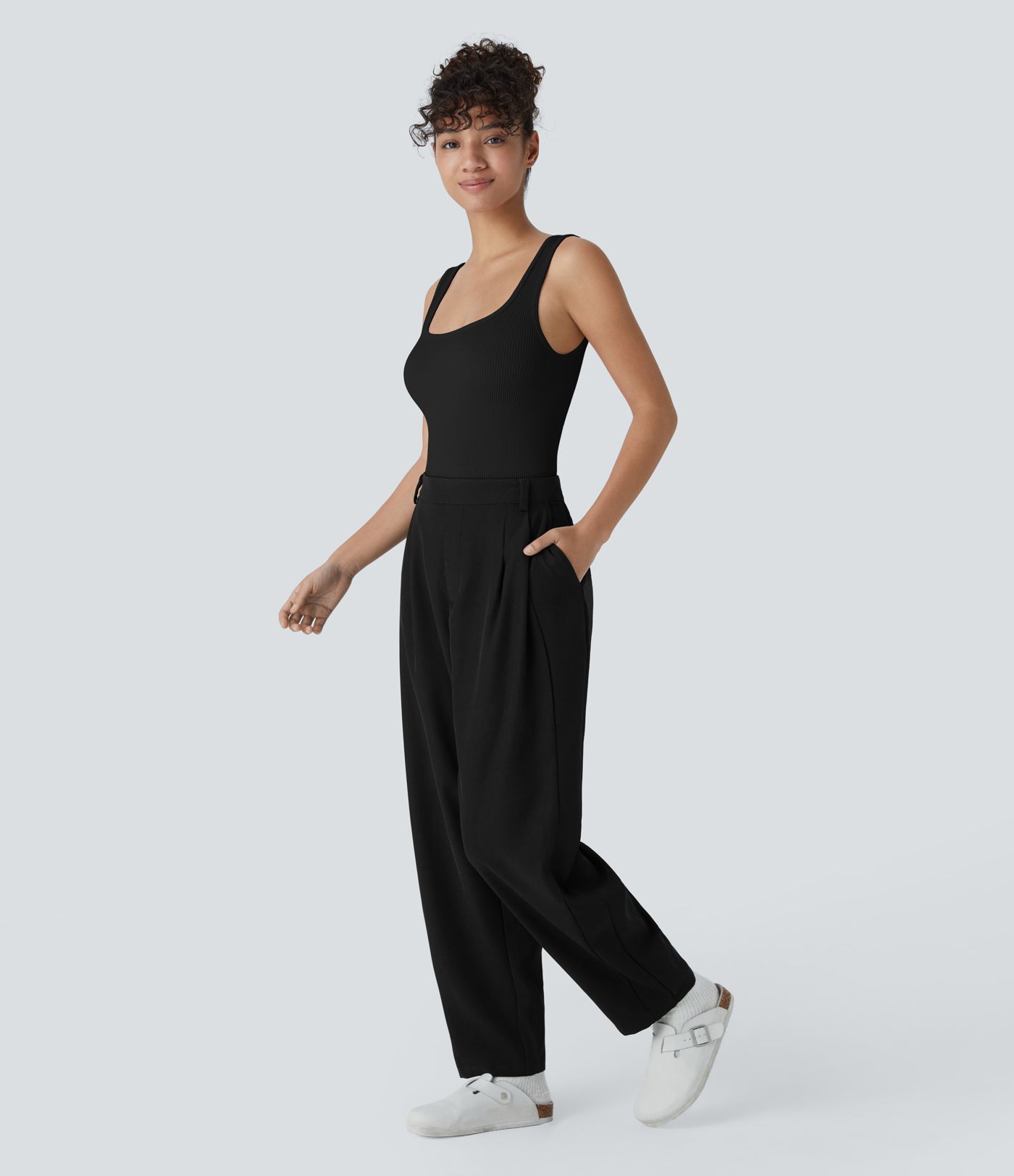 OneForm Seamless Flow Square Neck Casual Smooth Bodysuit