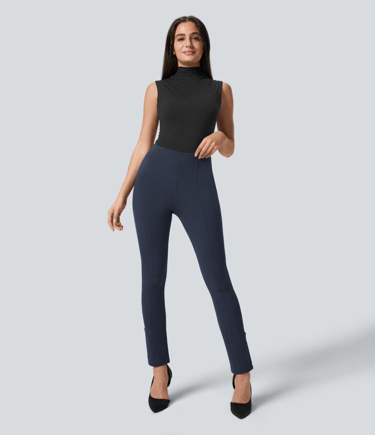 Halara Flex™ High Waist Tummy Control Adjustable Hem Work 7/8 Pants