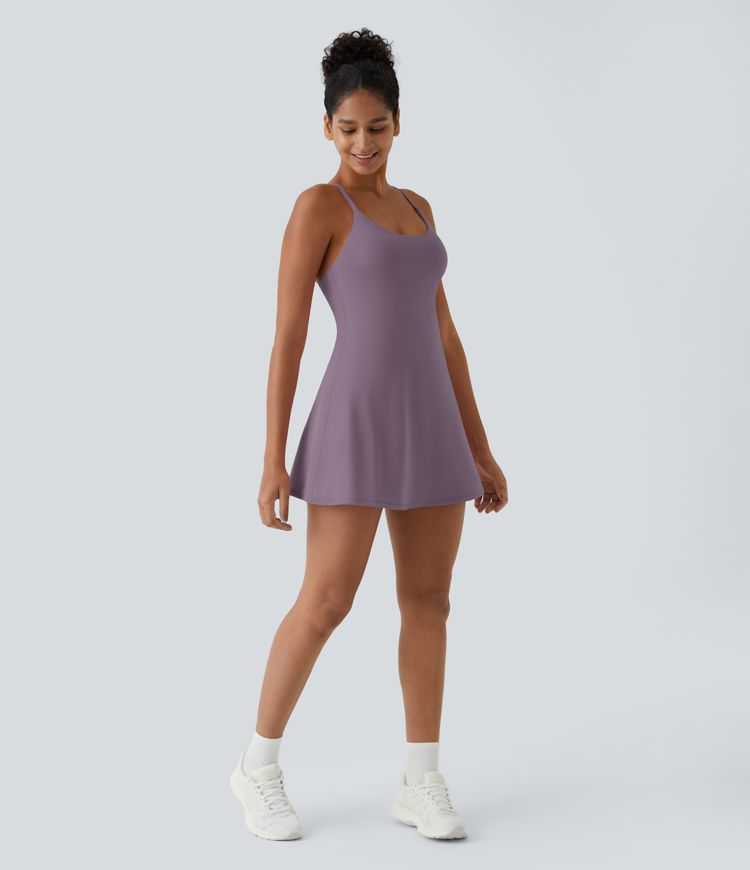 SoftlyZero™ Plush Backless Active Dress-Easy Peezy Edition