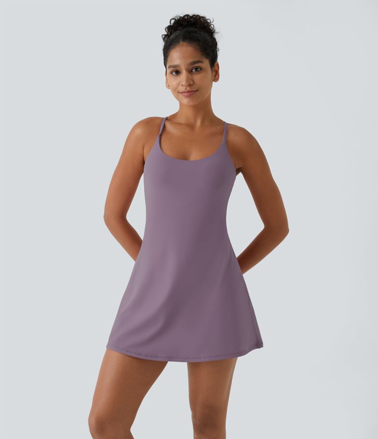 SoftlyZero™ Plush Backless Active Dress-Easy Peezy Edition