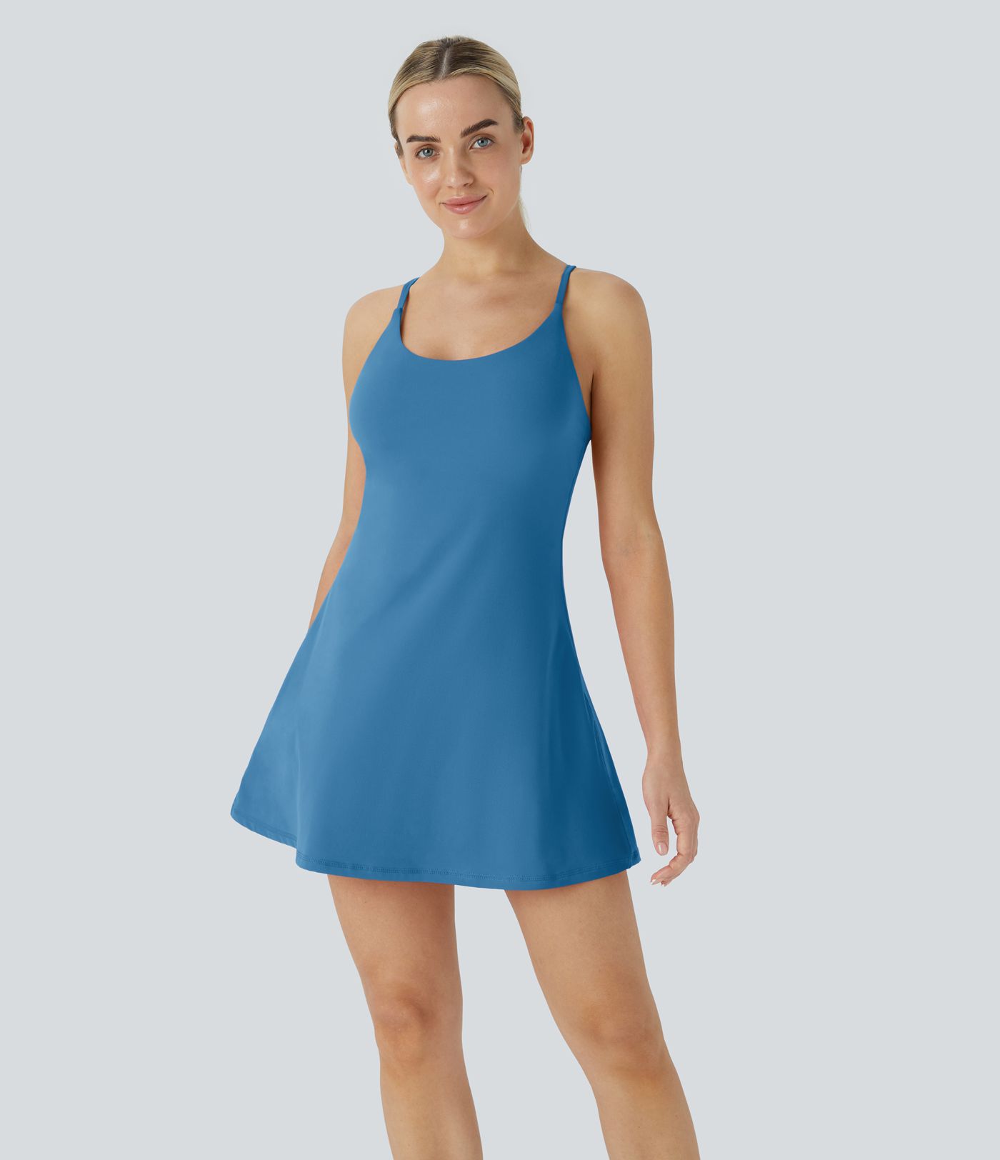 SoftlyZero™ Plush Backless Active Dress