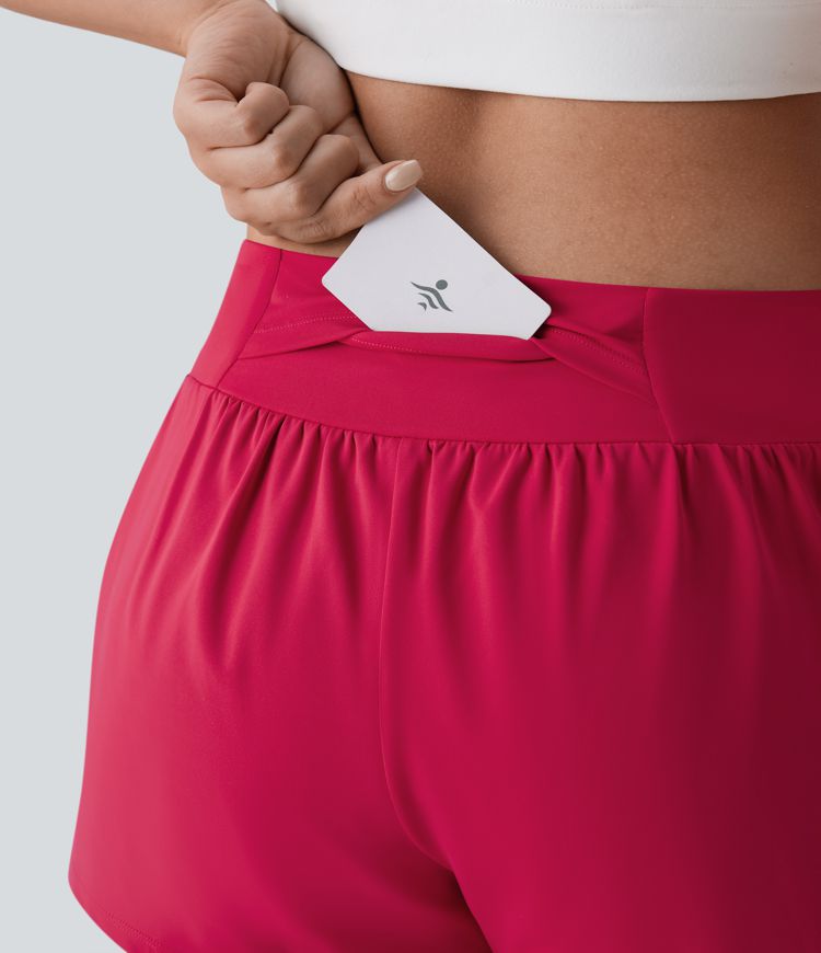 SoftlyZero™ Airy Low Rise  Shorts 3'' with Pockets