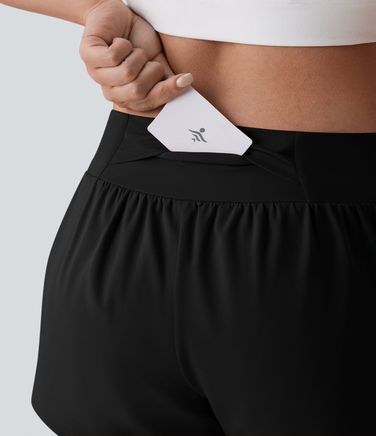 Short SoftlyZero™ Aérien Taille Basse Cool Touch de 3'' avec Poches