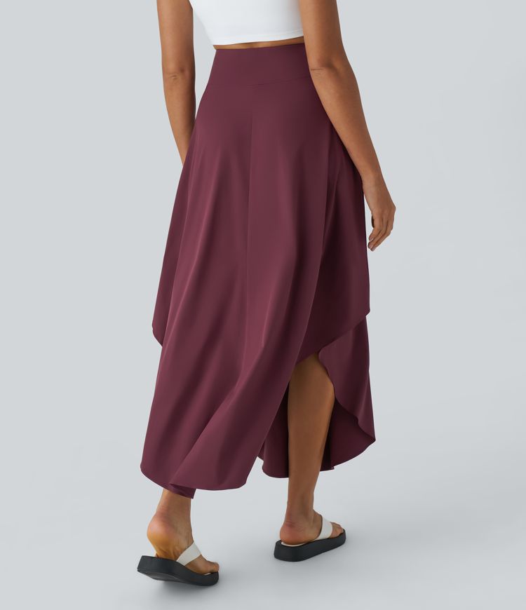 Breezeful™ High Waisted Flowy Quick Dry Maxi Casual Skirt