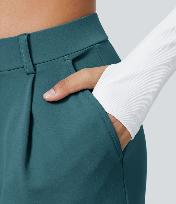 Halara Flex™ DayStretch High Waisted Pocket Straight Leg Work Pants