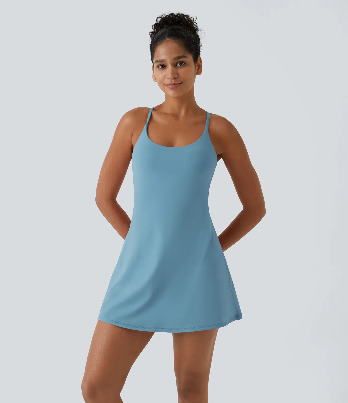 Softlyzero™ Plush Backless Active Dress-Easy Peezy Edition