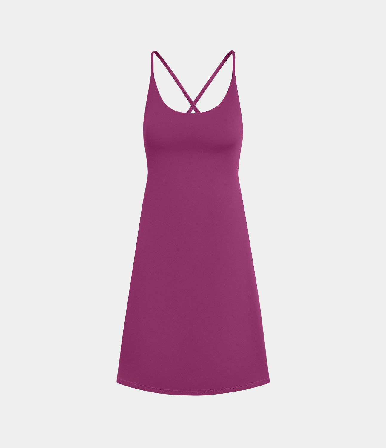 SoftlyZero™ Plush 2-in-1 Pocket Mini Active Dress D-F Cups