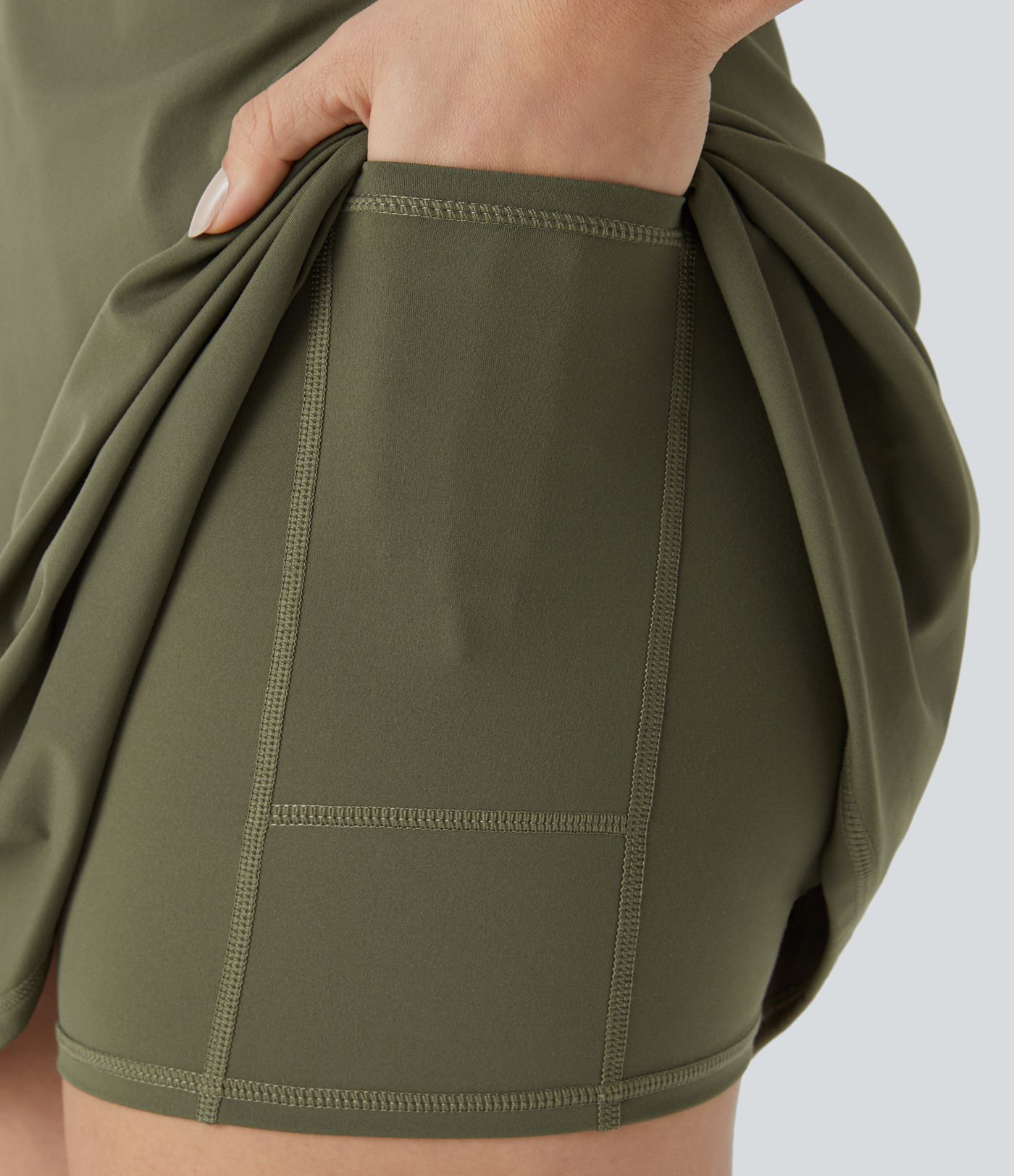 SoftlyZero™ Plush Backless Active Dress