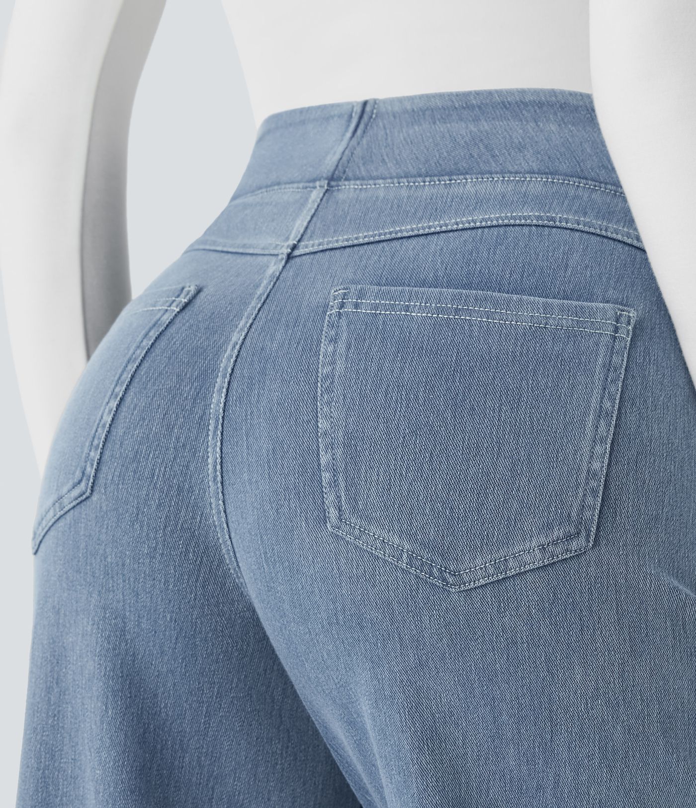 I jeans Halara Flex™ sono realizzati con una lavorazione di alta qualità, con molteplici tagli, ampia pelle scamosciata, vestibilità lunga, elasticizzata e slim fit.