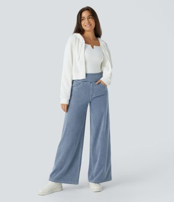 I jeans Halara Flex™ sono realizzati con una lavorazione di alta qualità, con molteplici tagli, ampia pelle scamosciata, vestibilità lunga, elasticizzata e slim fit.