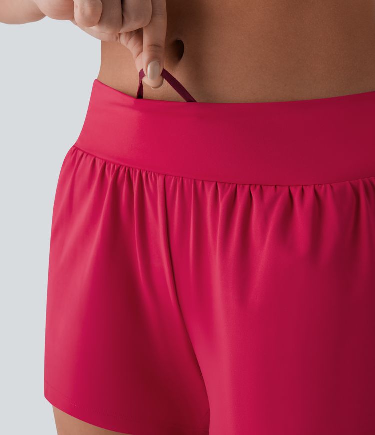 SoftlyZero™ Airy Low Rise  Shorts 3'' with Pockets