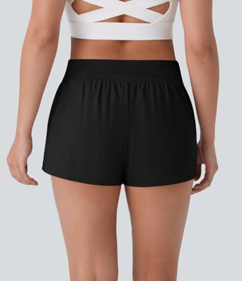 Short SoftlyZero™ Aérien Taille Basse Cool Touch de 3'' avec Poches