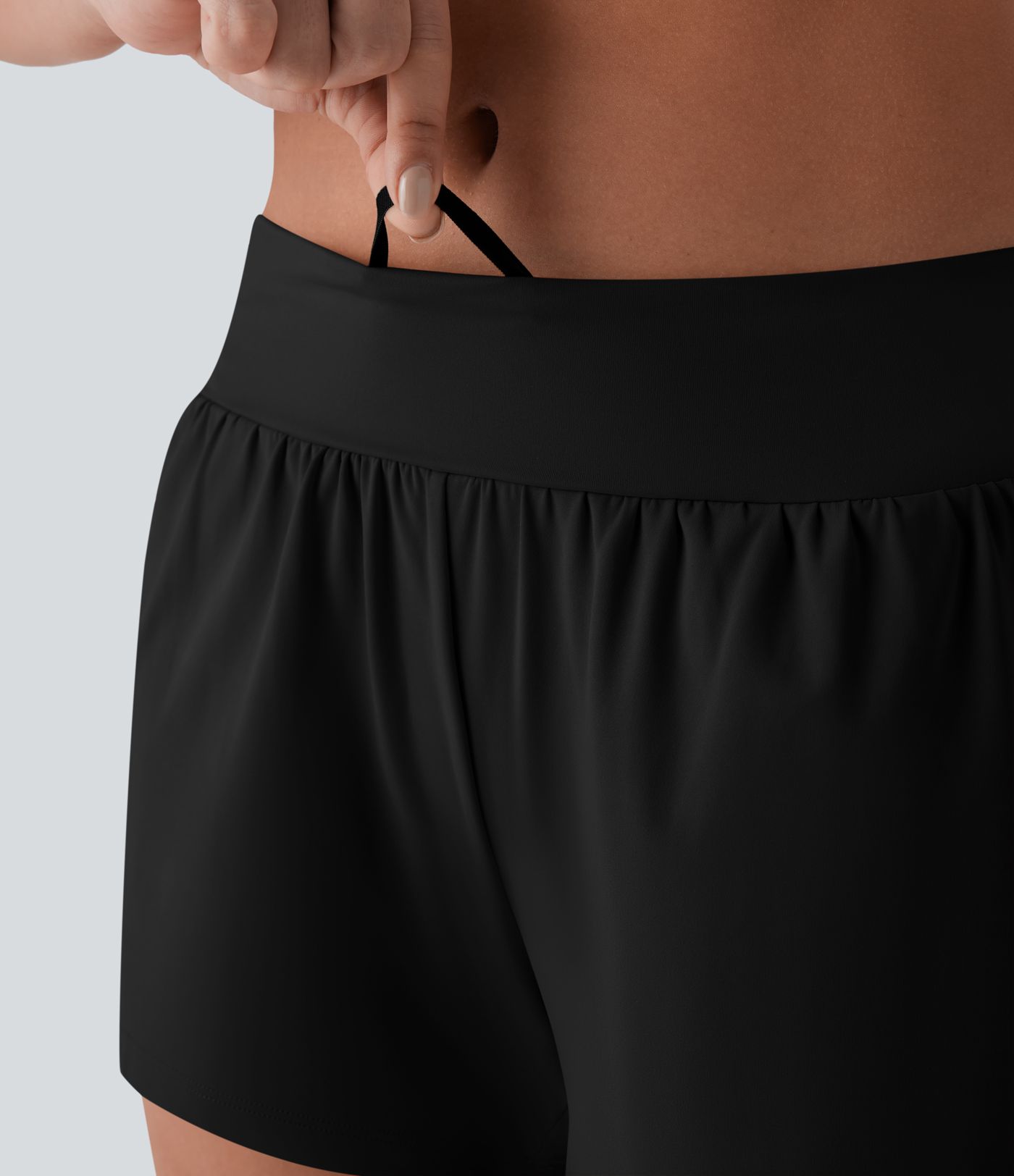 Short SoftlyZero™ Aérien Taille Basse Cool Touch de 3'' avec Poches