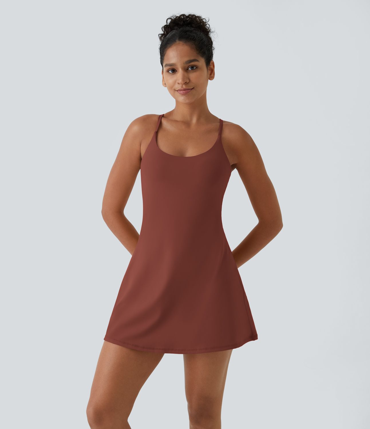 SoftlyZero™ Plush Backless Active Dress-Easy Peezy Edition