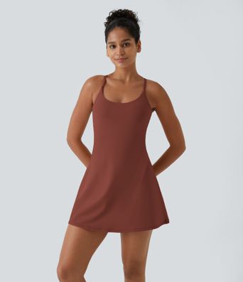 SoftlyZero™ Plush Backless Active Dress-Easy Peezy Edition