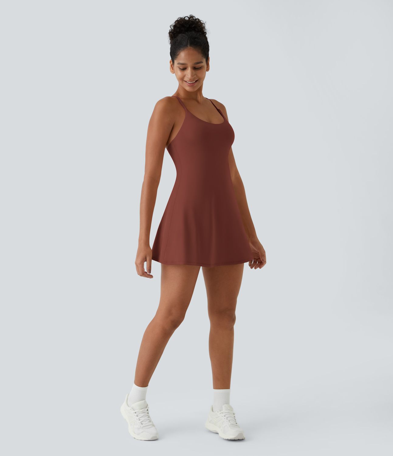 SoftlyZero™ Plush Backless Active Dress-Easy Peezy Edition