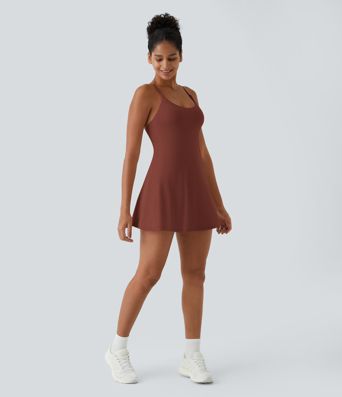 SoftlyZero™ Plush Backless Active Dress-Easy Peezy Edition