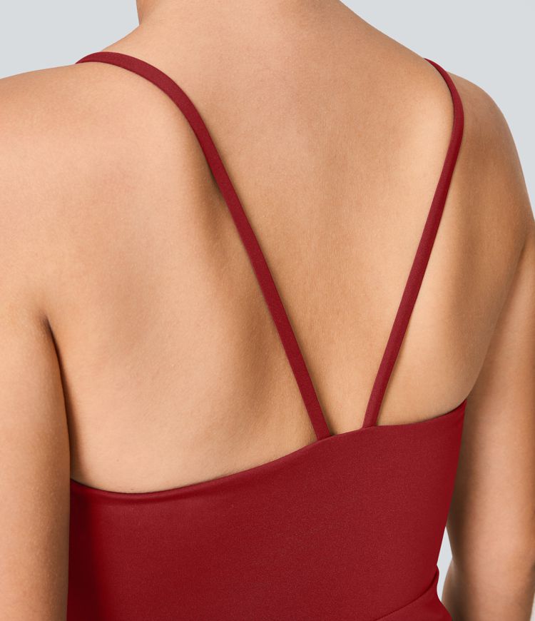 Breezeful™ Pocket Wide Leg Quick Dry Slip Women Long Jumpsuit