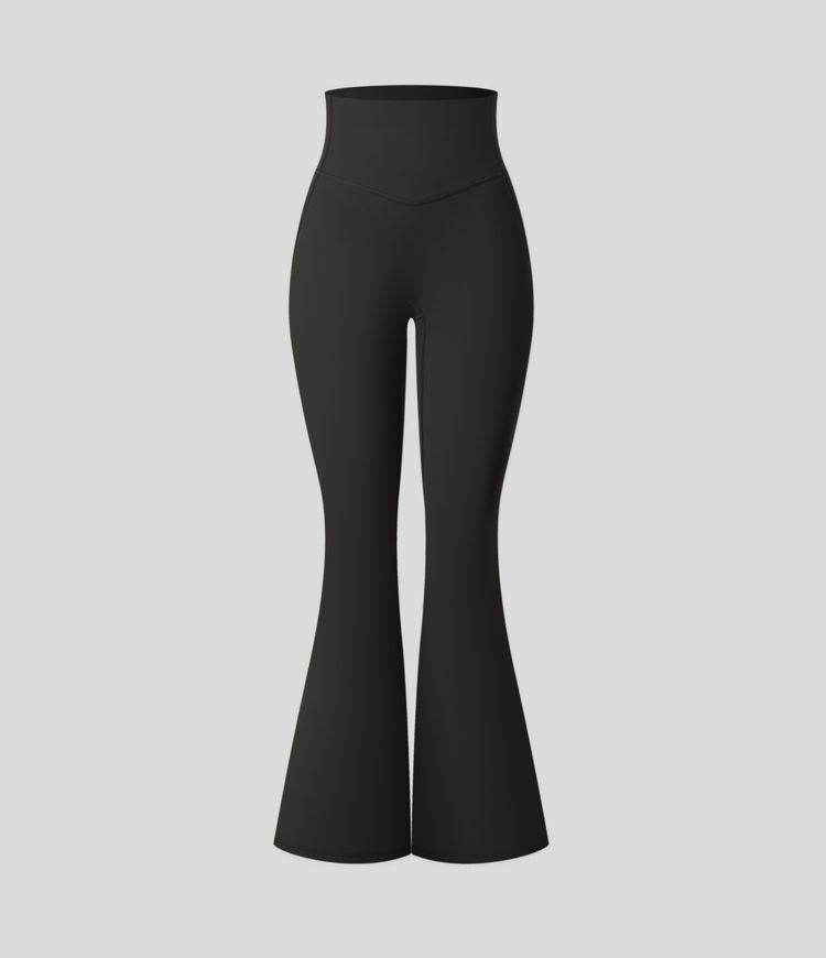 Halara UltraSculpt™ High Waisted Tummy Control Shaping Yoga Flare Leggings