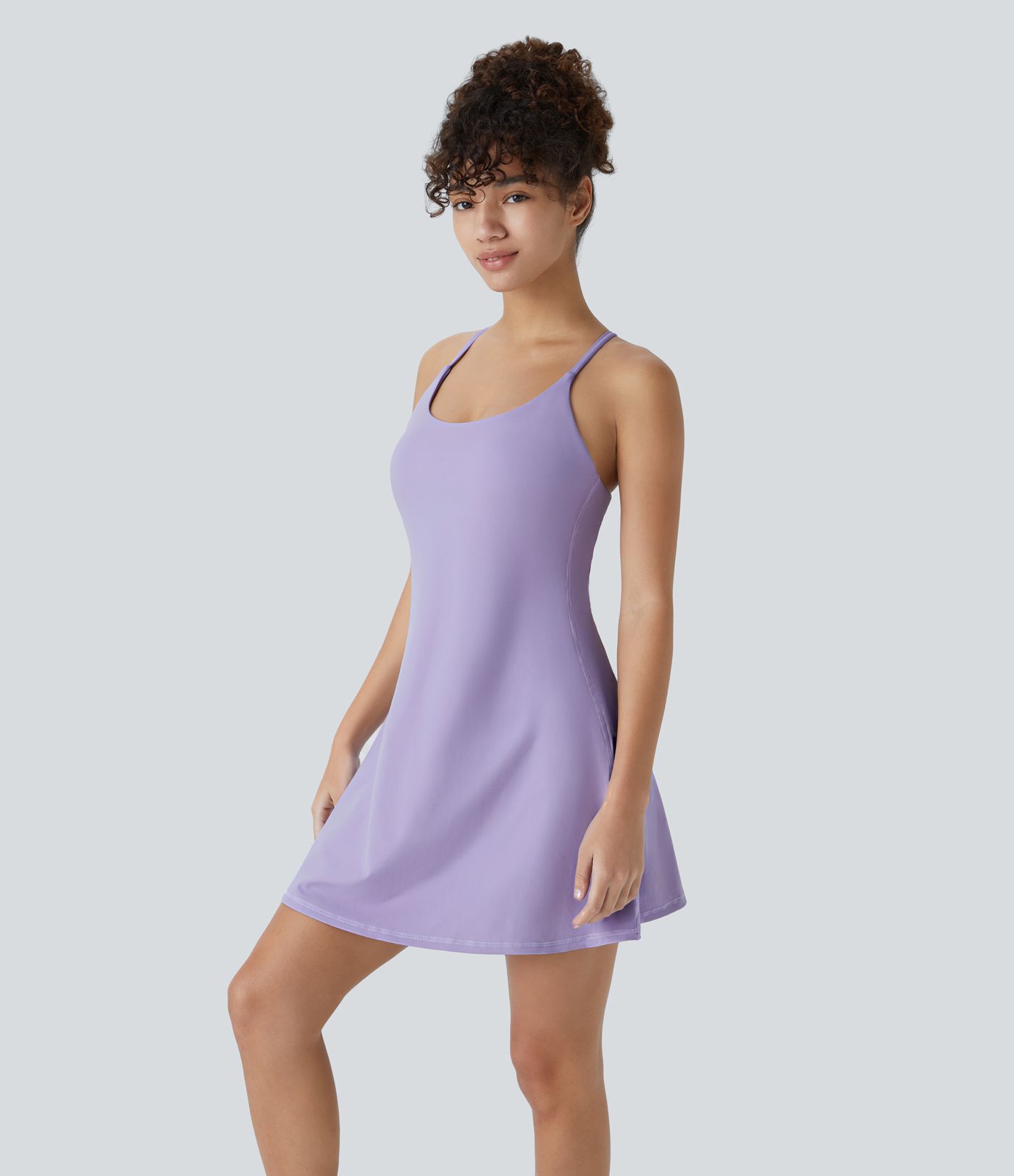 SoftlyZero™ Plush Backless Active Dress