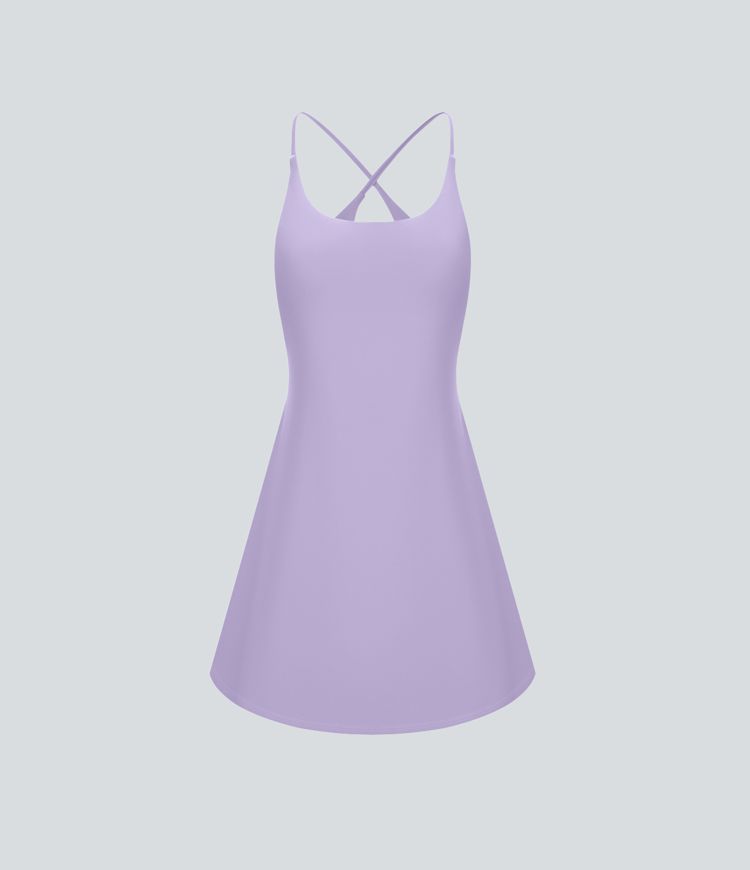 SoftlyZero™ Plush Backless Active Dress