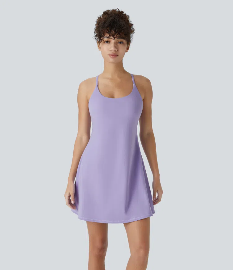 Softlyzero™ Plush Backless Active Dress