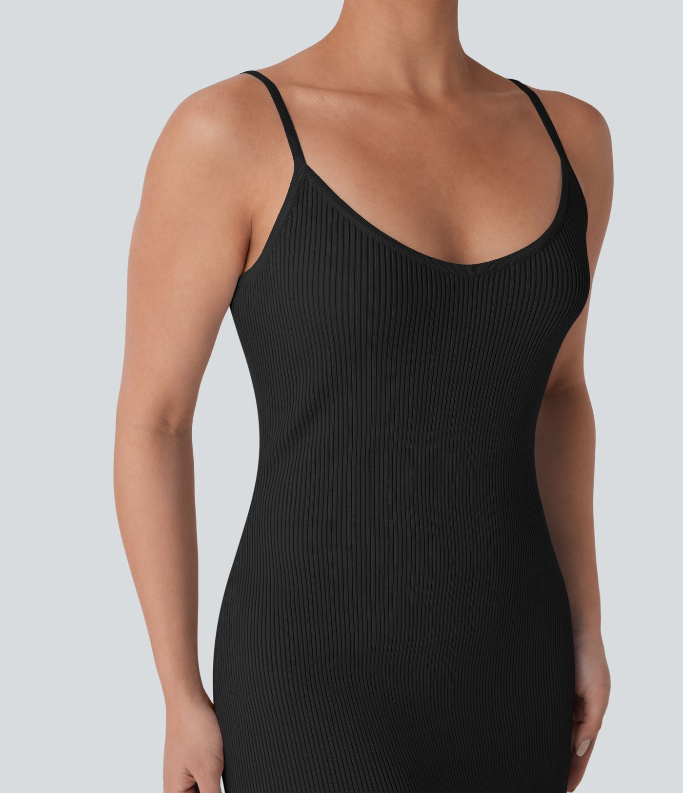 Bodycon Midi Slip Sweater Dress